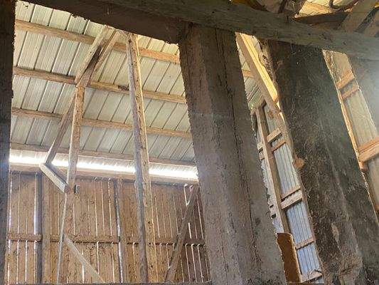Dachstuhl Scheune