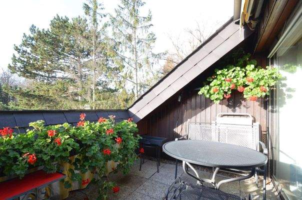 Balkon Wohnung DG rechts