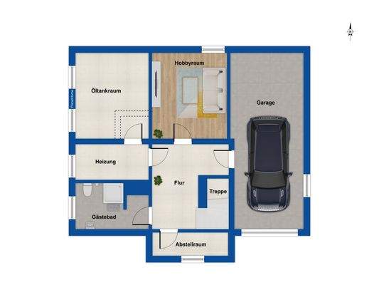 Grundriss - Kellergeschoss