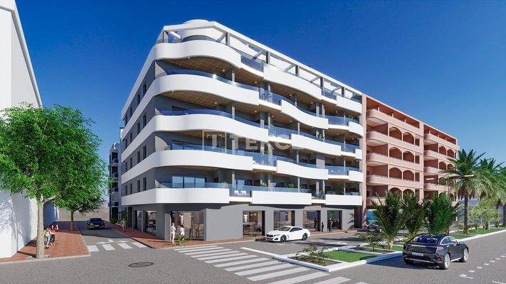 Chic Flats 100 m from the Beach in Torrevieja Costa Blanca