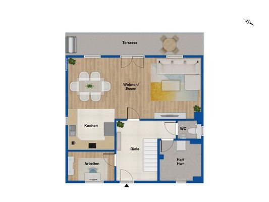 Grundriss Erdgeschoss