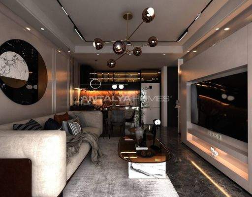 Beautiful Sea View Stylish Real Estate in Antalya Alanya