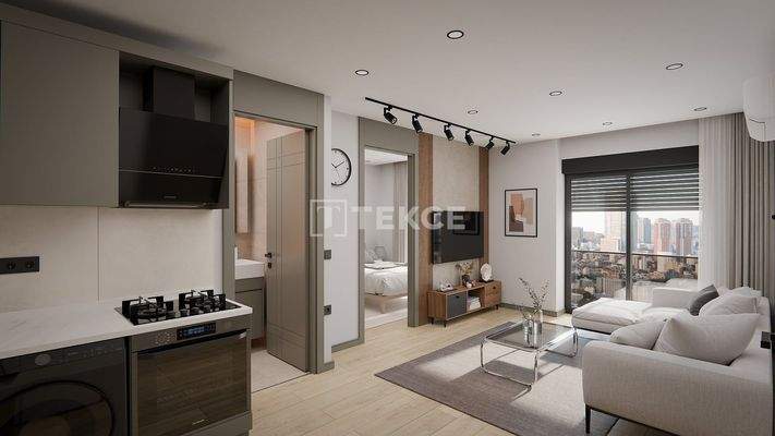 Apartments Near Social Amenities and Sea in Antalya Muratpaşa