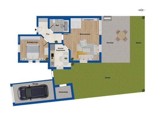 Grundriss Erdgeschoss