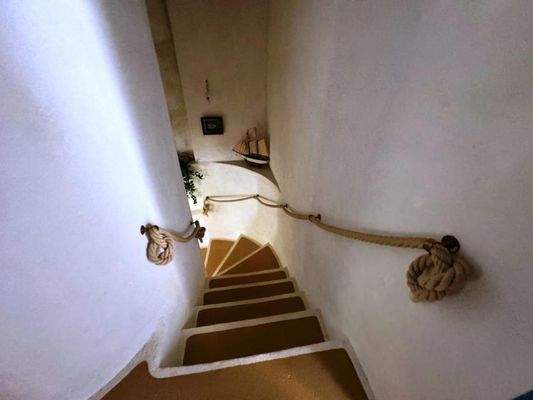 Südostkreta, Koutsounari: Haus auf zwei Ebenen mit herrlichem Meerblick zu verkaufen