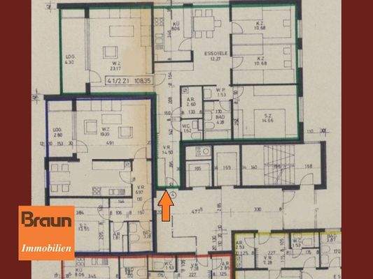 4,5-Zi.-ETW, VS-S, Grundriss