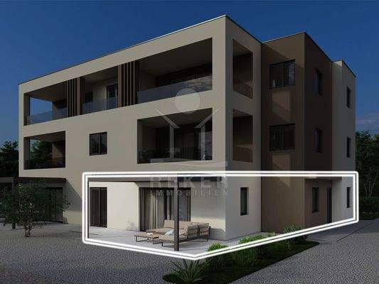 Neubau am Meer in Poreč