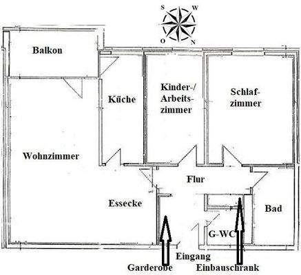 Grundriss (ohne Aufmaß)