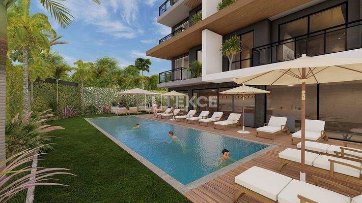 Chic Flats Close to the Beach in Alanya, Oba