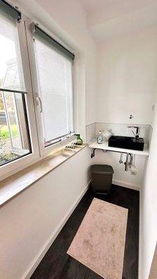 Waschbecken im Pausenraum