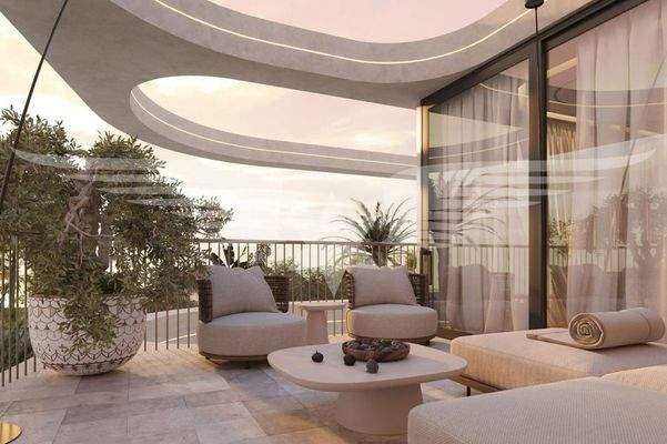 Visualisierte Terrasse