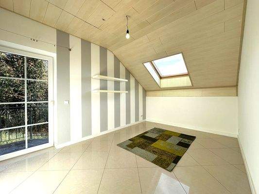 … Dachfenster und Zugang zum …