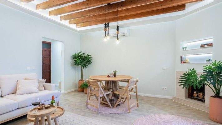 Moderne Wohnung mit Terrasse zur Miete im Zentrum von Palma de Mallorca