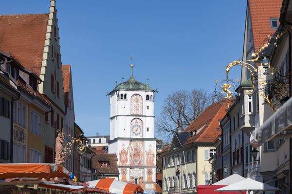 Mitten in Wangen im Allgäu