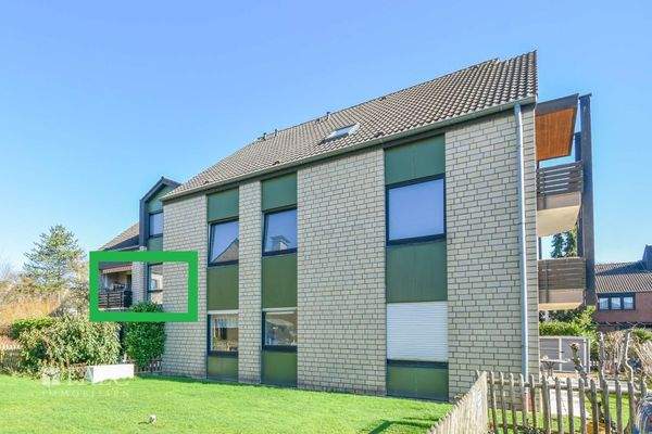 Blick auf das Gebäude mit Lage der Wohnung