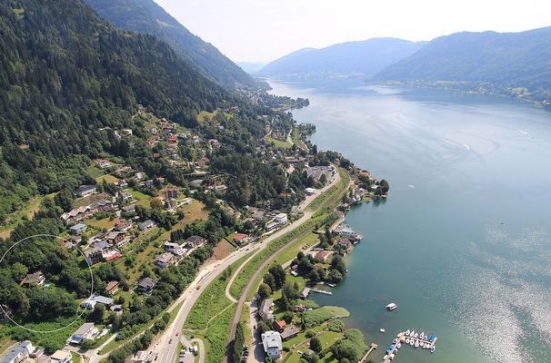 Blick auf die Lage des Grundst