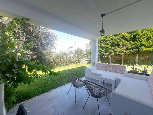 Twin Villa with Detached Garden and Sea View in Bodrum Türkbükü