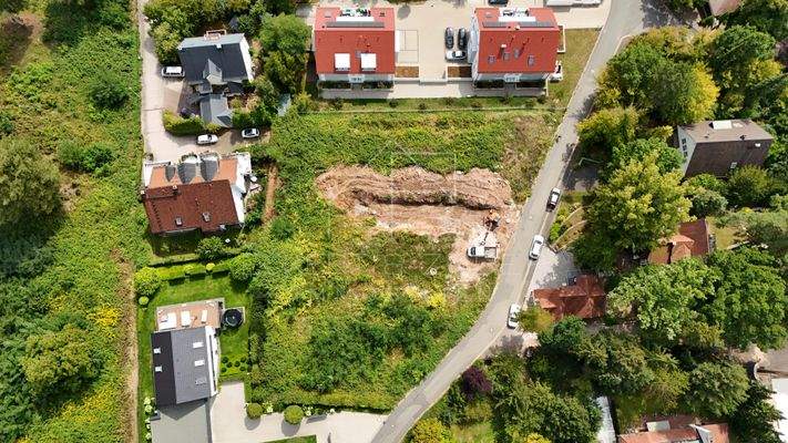 Draufsicht Grundstücke