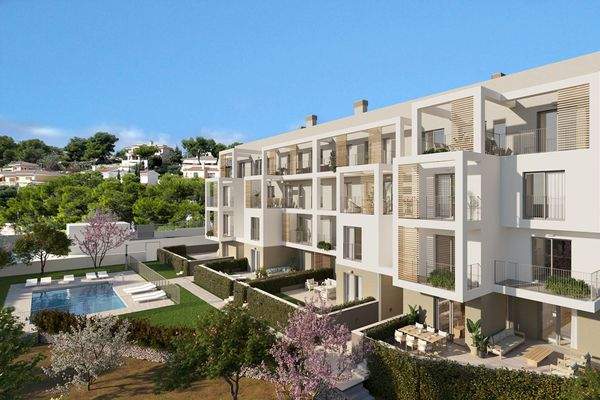 Gemeinschaftsbereich mit Pool