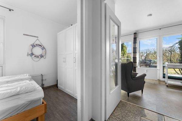 Blick ins Wohnzimmer