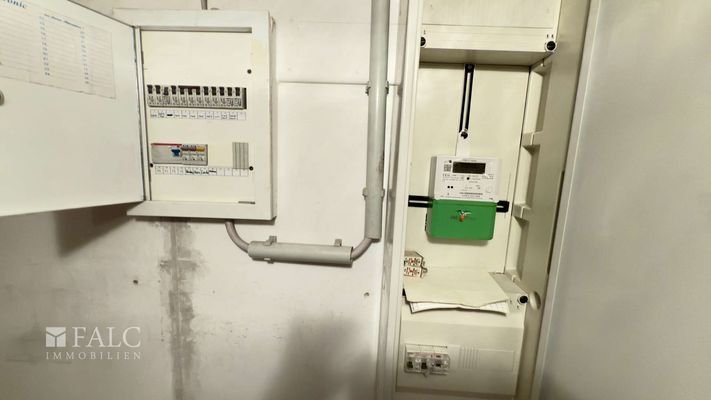 Unterverteilung der Etage 