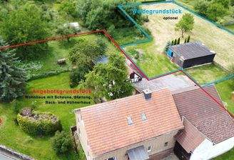 Grundstücksansicht von oben