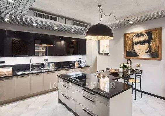 Cuisine Carrelage Îlot de cuisine