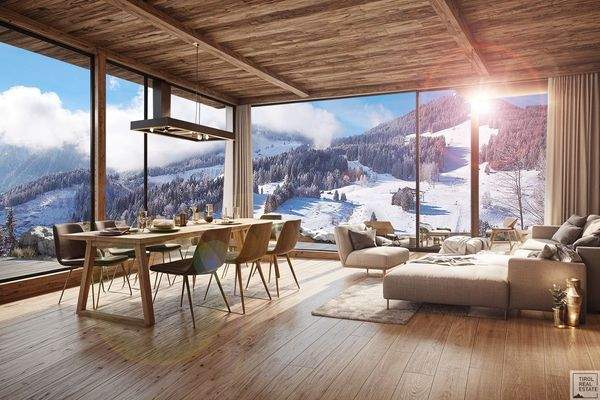 Five Valley Residences - Wohnraum 1 - Visualisierung