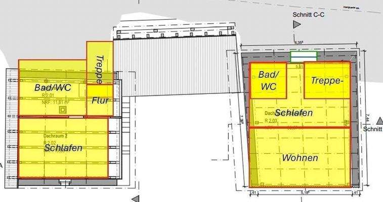 Alternativ  3 Sanierungsentwürfe oder als Neubau