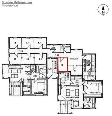 Grundriss Kellergeschoss