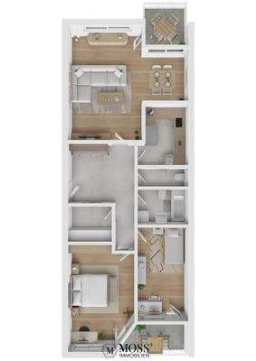 Grundriss digitalisiert