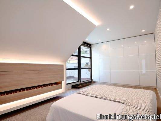 Schlafzimmer-Einrichtungsbeispiel