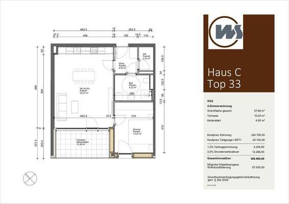 Grundrissplan C-W 33