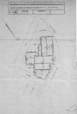 Grundriss gezeichnet