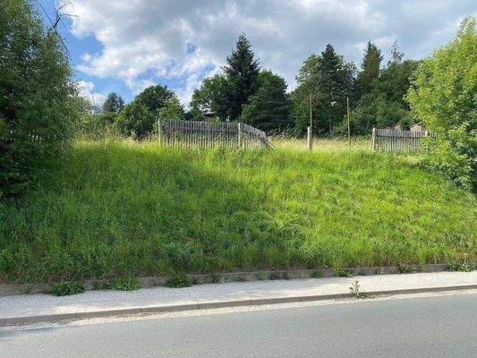 Steilhang öffentlich bis zur Grenze Gartenzaun