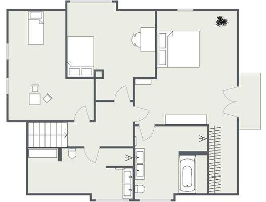 Grundriss 1. Obergeschoss