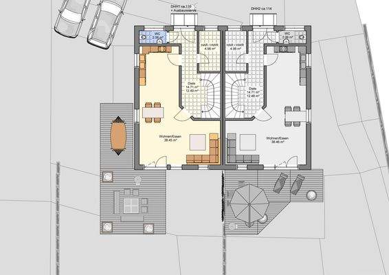 Grundrissbeispiel EG