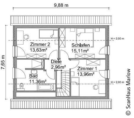 SH-122-Variante-A3-Dachgeschoss