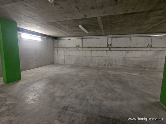 große Tiefgaragenplätze