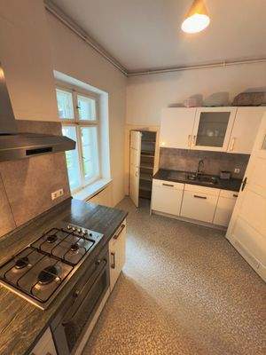 Küche mit Gasherd