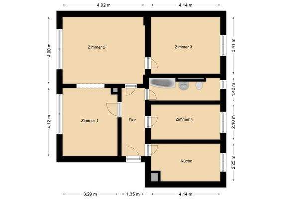 Grundriss Eigentumswohnung