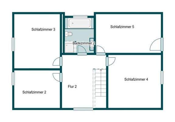 Grundriss Skizze 1.OG