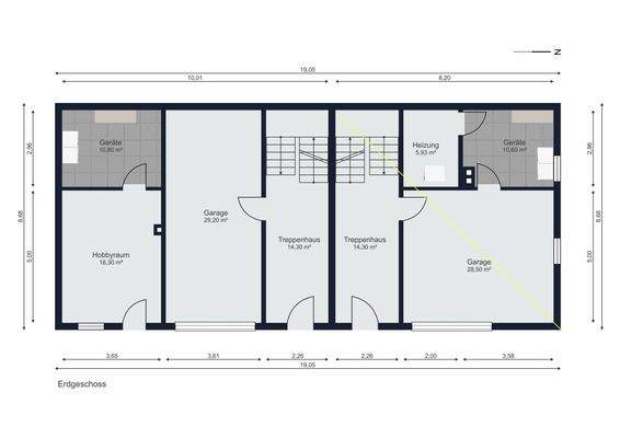 Grundrisse Erdgeschoss 