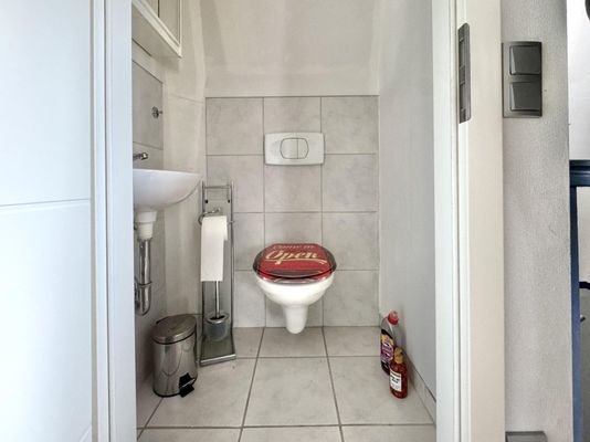 WC im Dachgeschoss