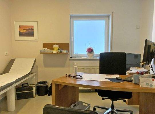 Eines der Sprechzimmer