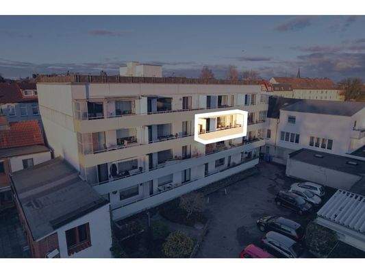 Lage der Wohnung im Objekt