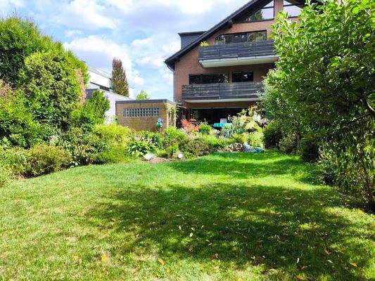 Der Blick vom Garten