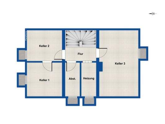 Grundriss Keller