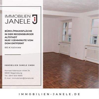 Büro-/Praxisfläche in der Regensburger Altstadt 