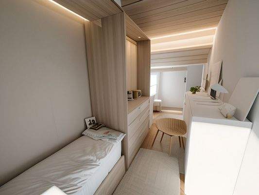 Ankleide umdekoriert